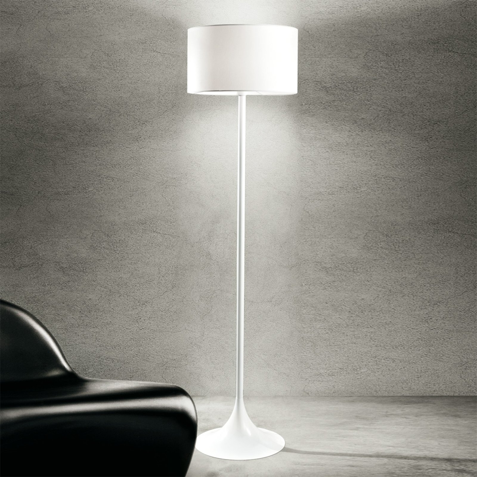 Tidløs stålampe Flute