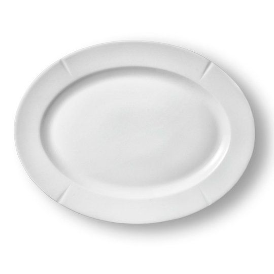 Rosendahl Grand Cru Porselen Oval Tallerken 30X23 cm Hvit