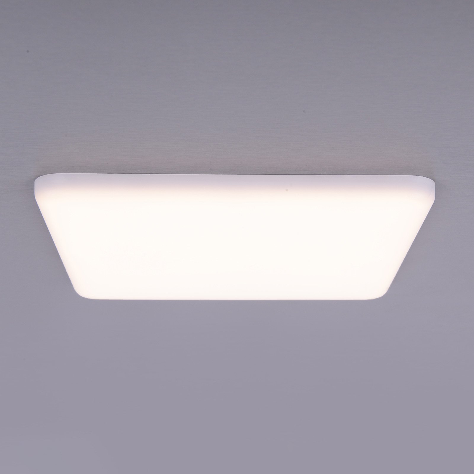 Sula LED-downlight, kvadratisk, IP66, 21,5 cm