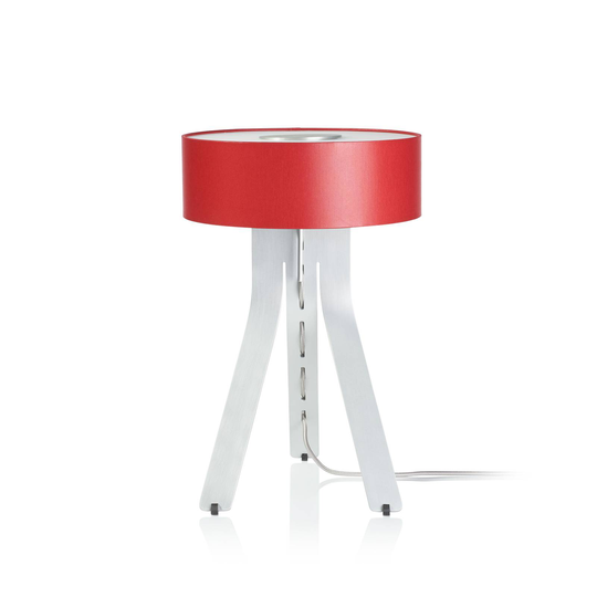 BYOK Fino LED-bordlampe, bevegelsessensor, rød