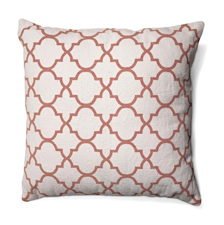 Trellis pute - Dusty pink