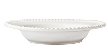 DARIA Suppetallerken Hvit 26 cm 2-pakning