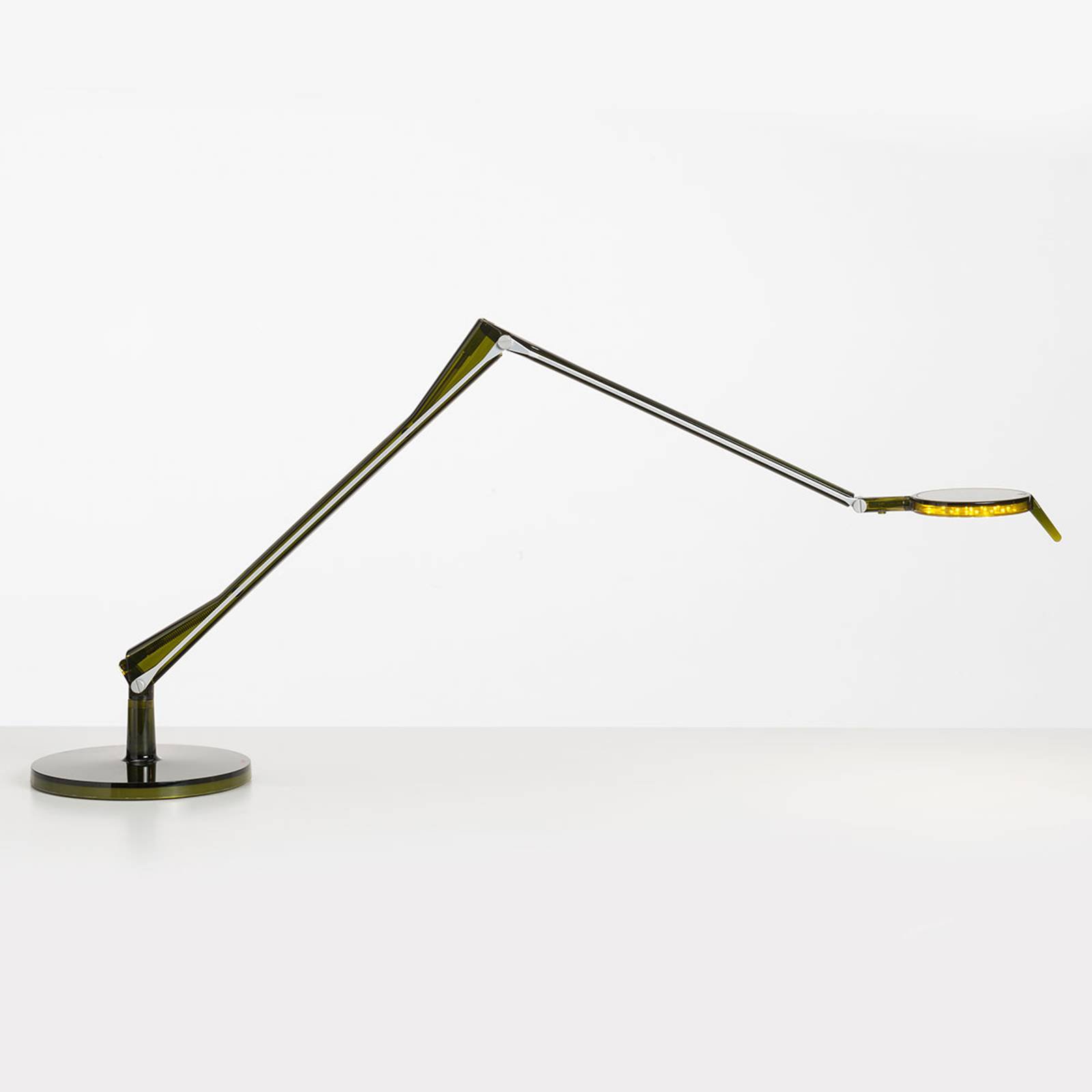 Kartell Aledin Tec - grønn LED-bordlampe