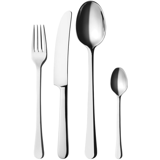 Georg Jensen Copenhagen Blank Bestikksett 16 Deler