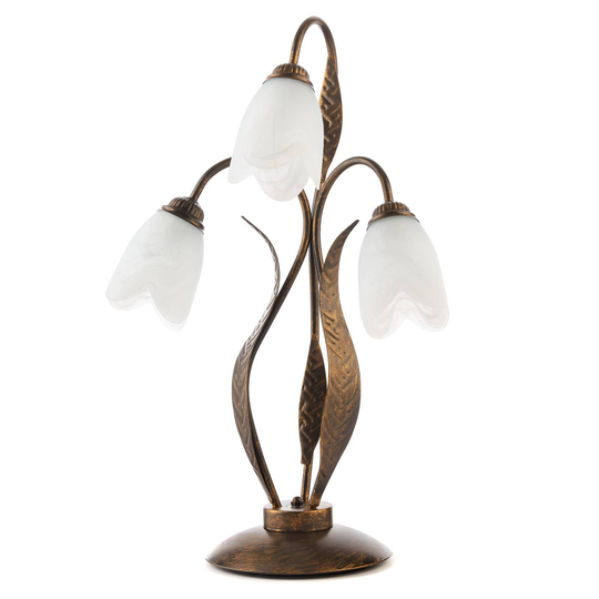 Bordlampe Sonia 3 lyskilder, bronse