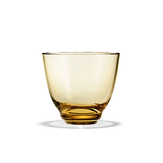 Holmegaard Flow Vannglass Amber 35cl