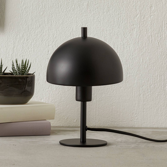 Schöner Wohnen Kia bordlampe, svart, høyde 24 cm