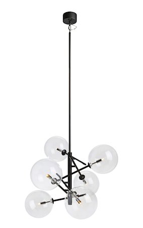 Andrew Taklampe Svart/klar 6L