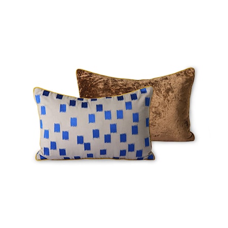 DORIS for HKLIVING: Sydd Pute Blue brush 25x40