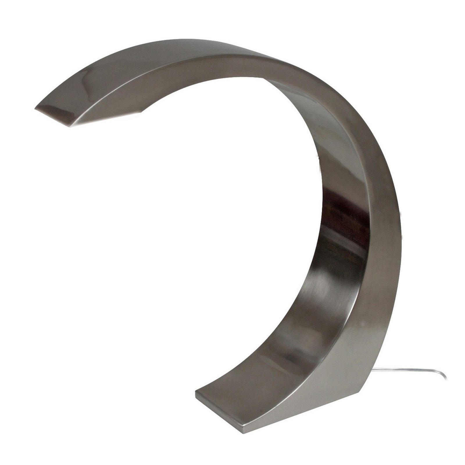 Nami - moderne LED-bordlampe, 33 cm grå