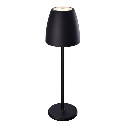 Megatron LED-bordlampe m batteri Tavola svart