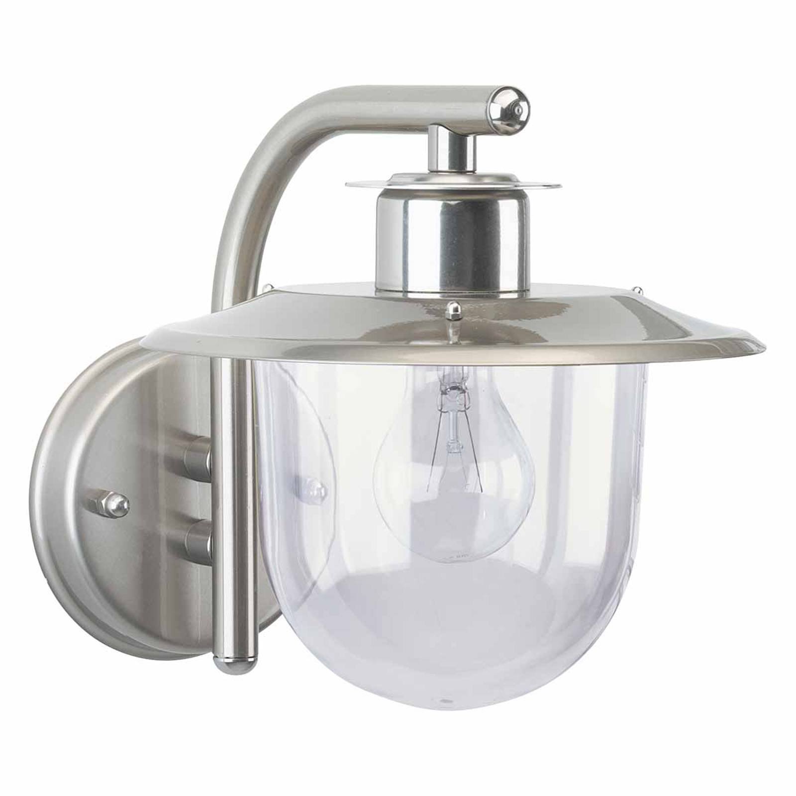 Moderne utendørs vegglampe, stål, Koeweit, IP44
