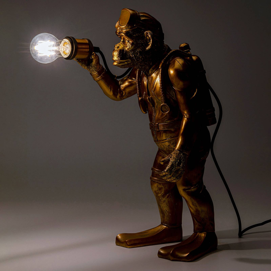 KARE Animal Monkey bordlampe dykker