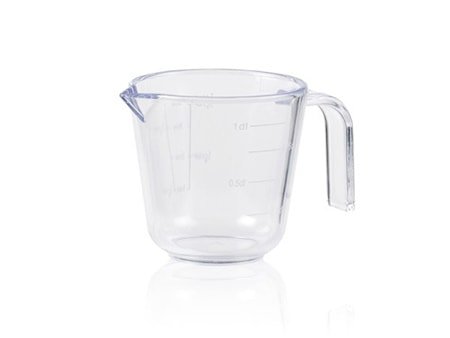Målekanne 0,1 l Transparent