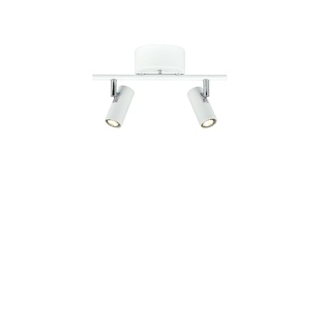 Cato Skinne Matthvit 2-spot Dimbar LED 132 cm