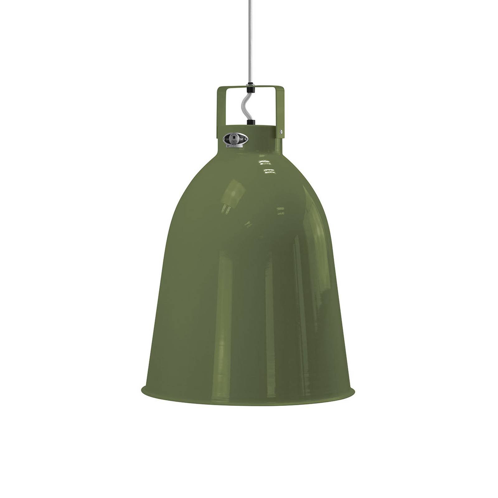 Jieldé Clément C360 hengelampe blank oliven Ø36cm