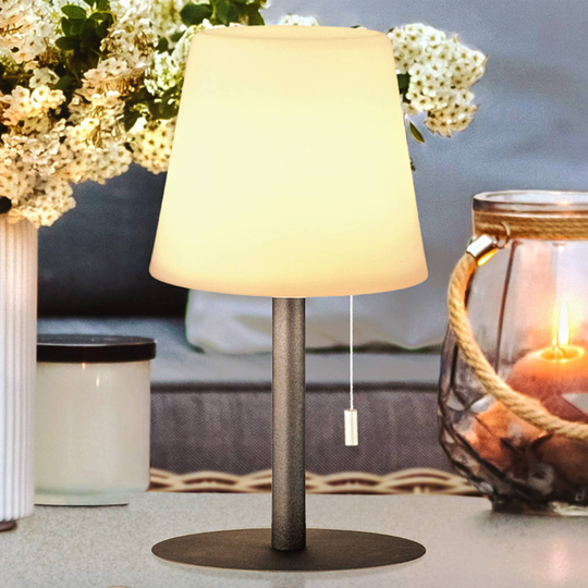 Garden LED-bordlampe, dimbar, med fargevekslende