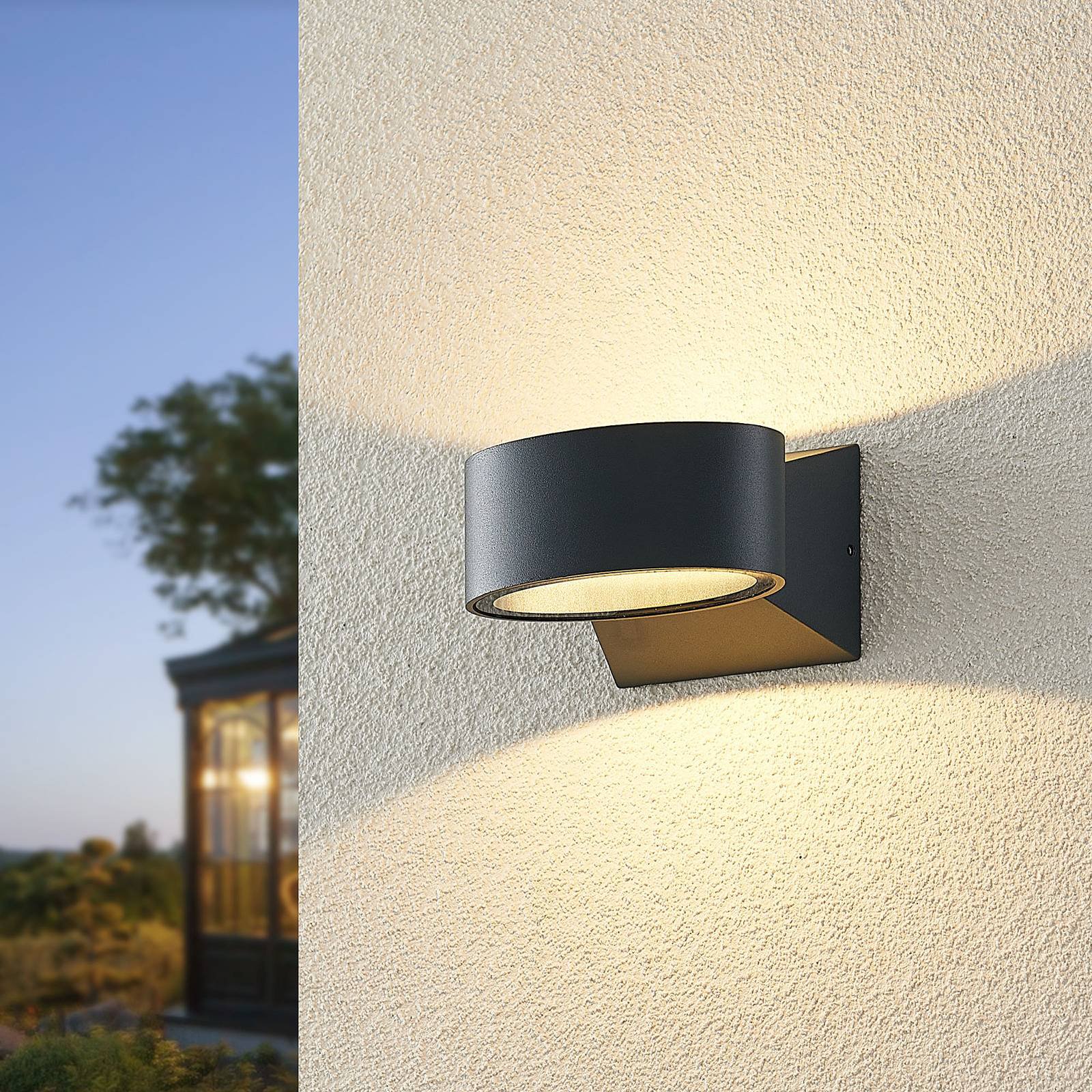 ELC Namila utendørs LED-vegglampe