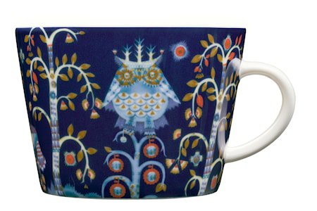 Taika Kaffe/cappuccinokopp 20 cl blå