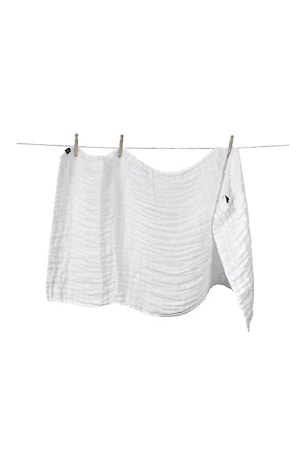 Hannelin baby pledd white/white 60 x 110 cm