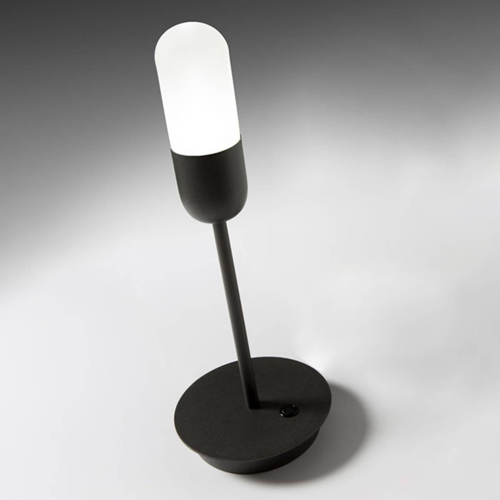 Bordlampe Capsule, antrasitt