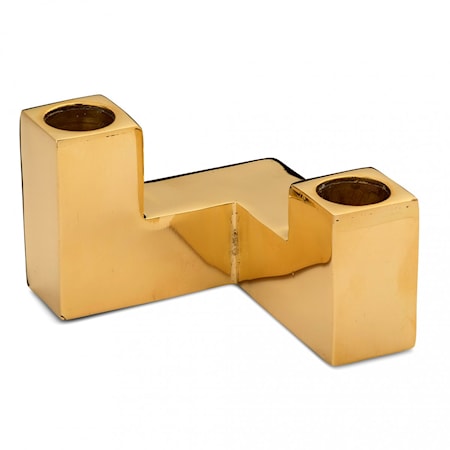 Tube Ljusstake Mässing 60mm