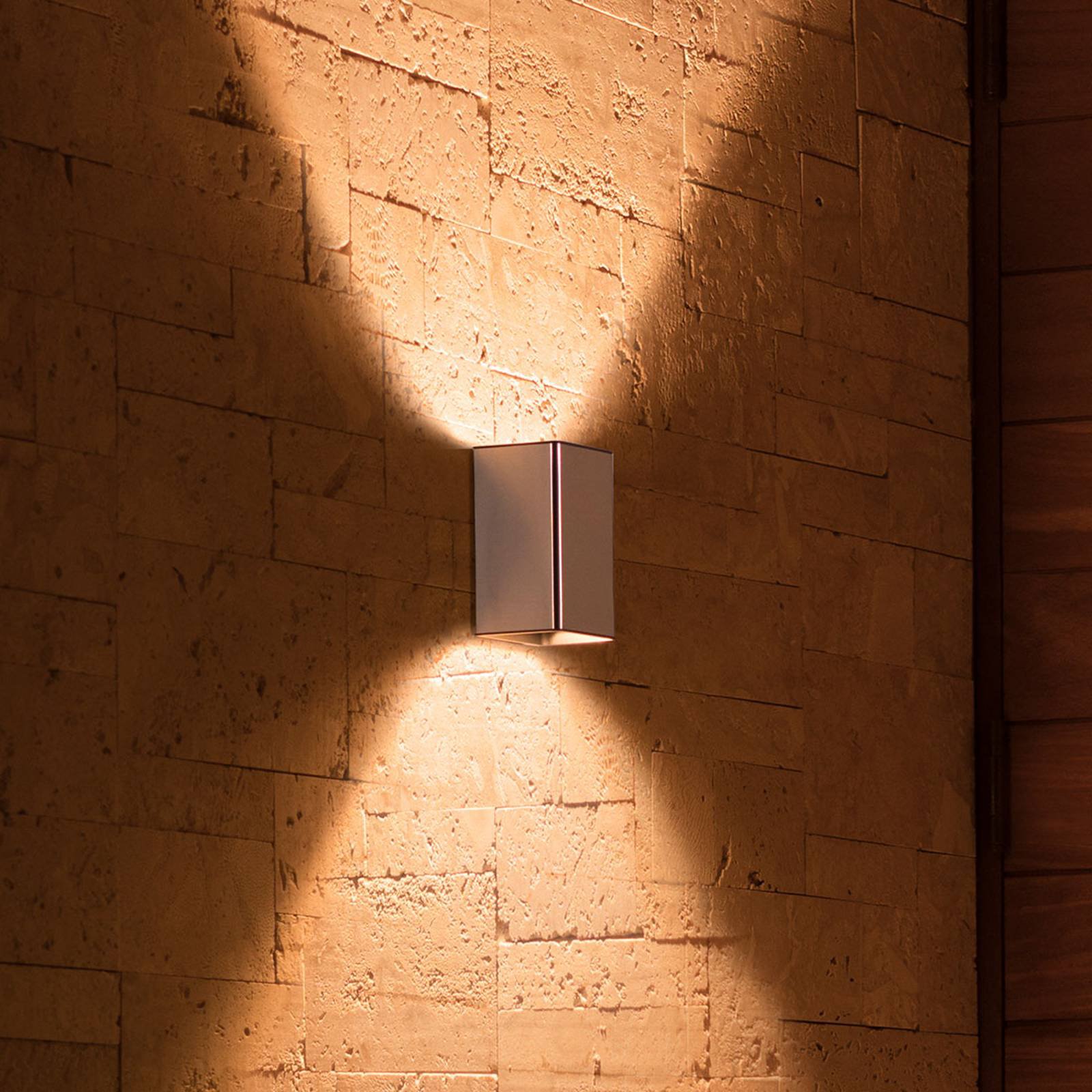 Philips Hue WACA Resonate utelampe, rustfritt stål