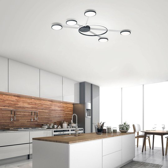 Bopp Satellite LED-taklampe 6 lyskilder, smart