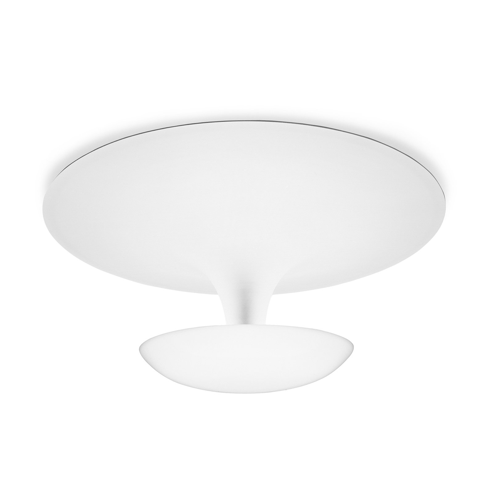 Vibia Funnel - taklampe 35 cm, matt hvit