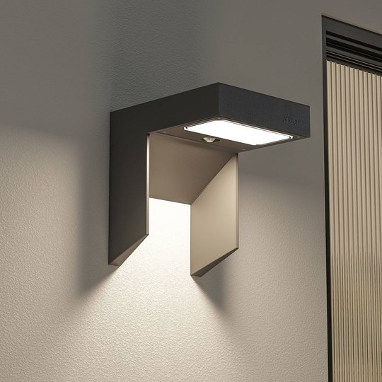 Arcchio Dynorma utendørs LED-vegglampe med sensor
