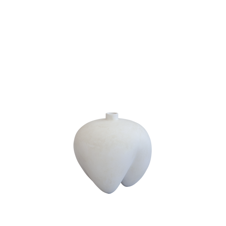 Sumo Vase Mini Bone White