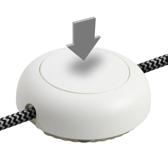 EHMANN T24.08 LED-snordimmer hvit