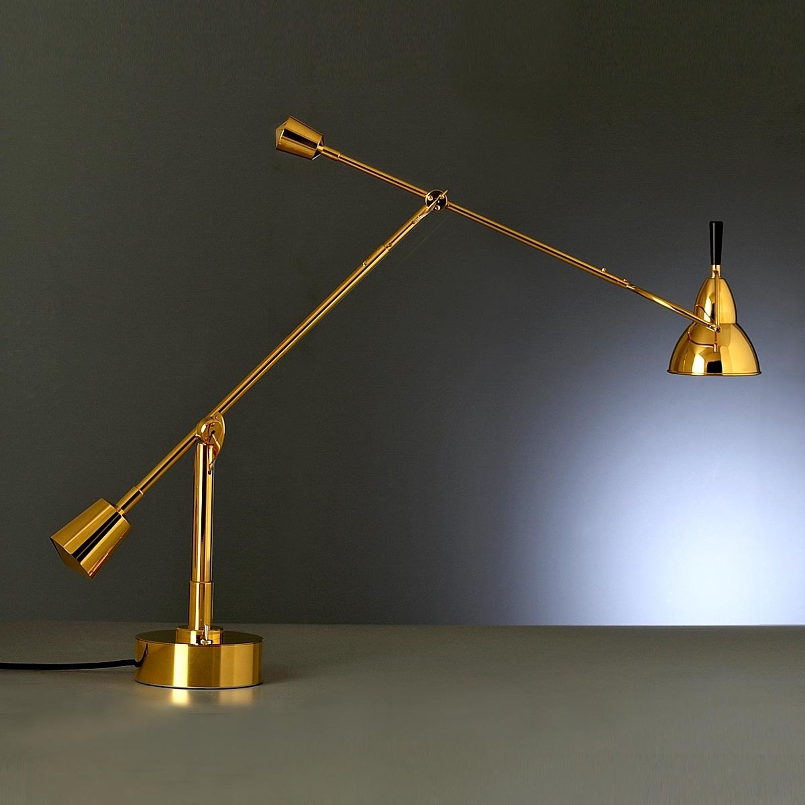 Tecnolumen Buquet bordlampe 24 karat forgylt