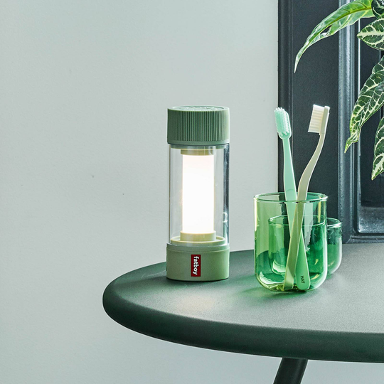 Fatboy LED-bordlampe Tjoepke med batteri, grønn