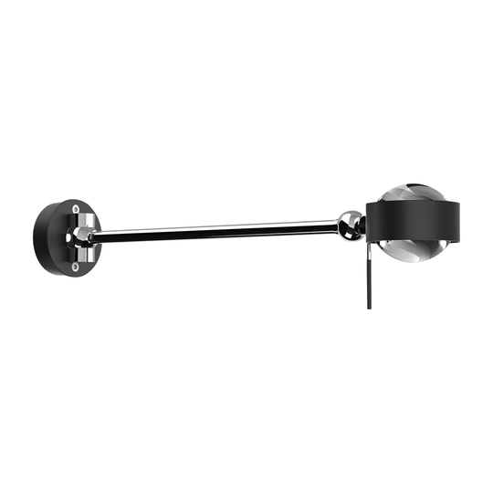 Puk Mini Hotel G9, 30cm, klare linser, matt svart