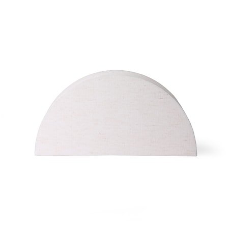 Semicircle Lampeskjerm L Natural jute