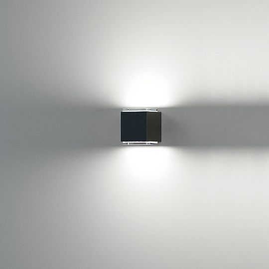 Utendørs LED-vegglampe CMD 9031, up/down