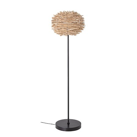 Gulvlampe Svart Metall