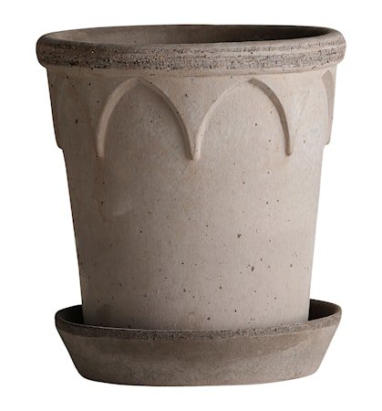 Elizabeth Krukke Grå 12 cm (bare krukke)