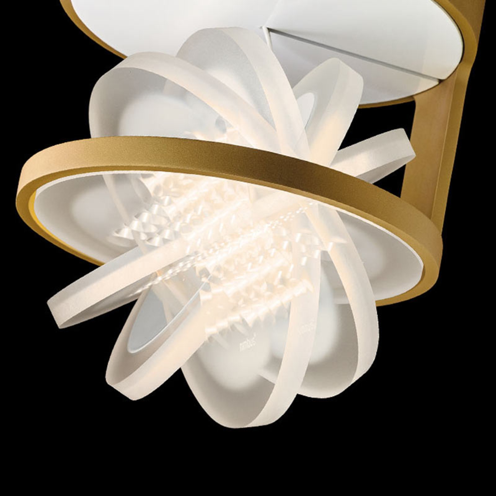 Nimbus Rim R 36 LED-taklampe, matt gull