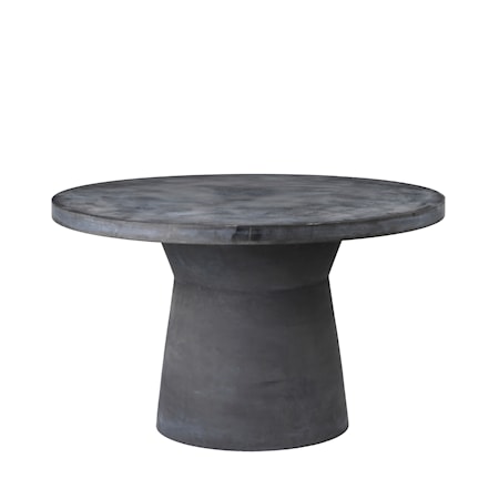 Fiber Bord Ø110 cm Fiberleire Charcoal